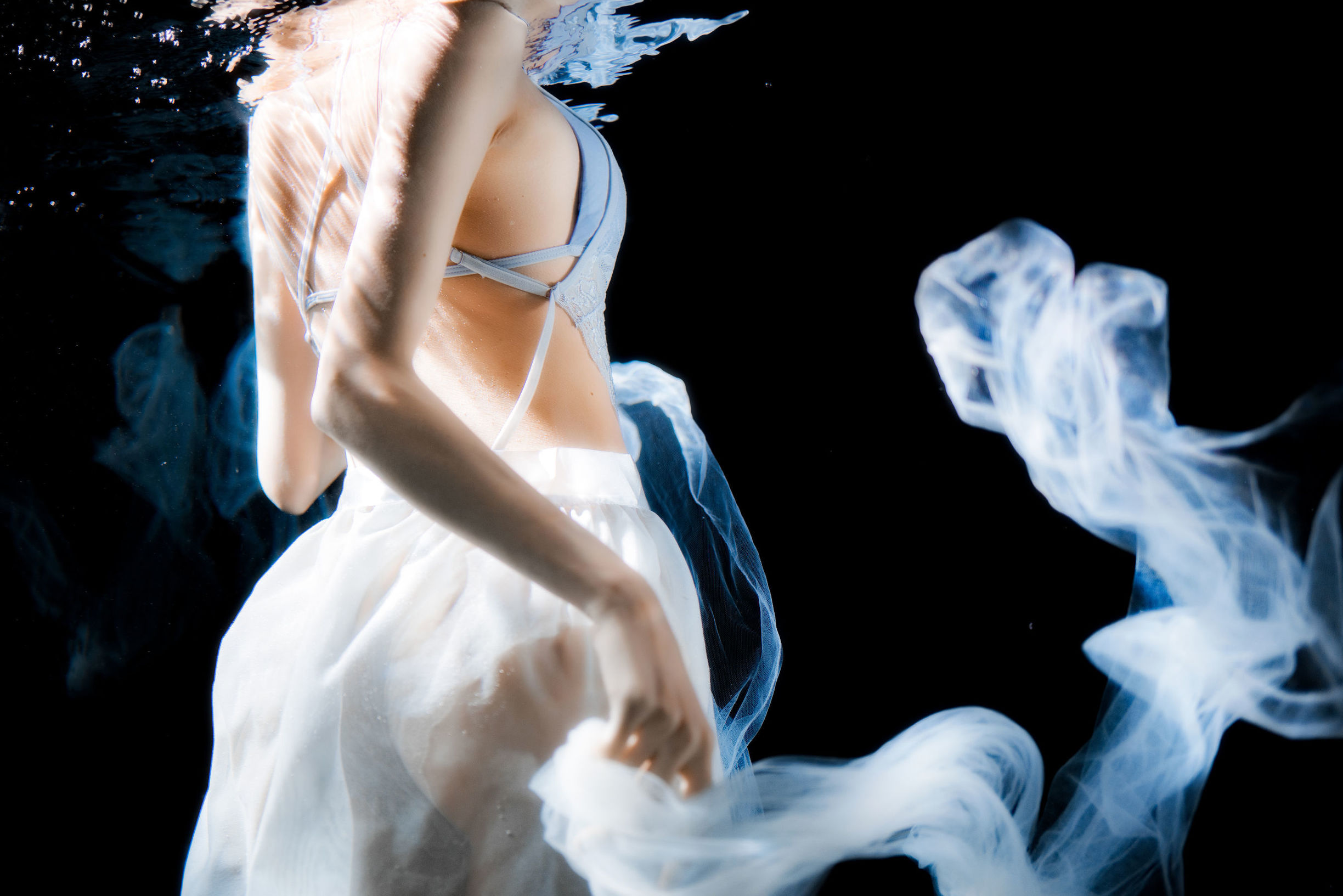 [网红COSER]萌系小姐姐木绵绵OwO清澈水下插图2